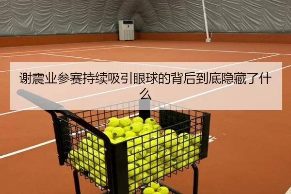 谢震业参赛持续吸引眼球的背后到底隐藏了什么（j9）